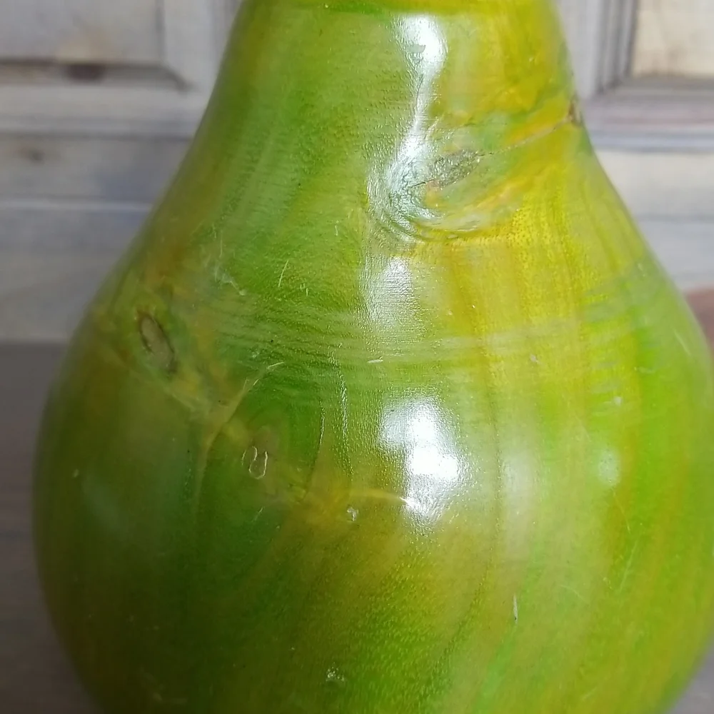 Wood Pear Decor